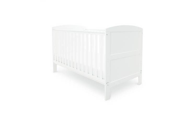 Ickle Bubba Coleby Classic Baby Cot Bed &amp;ndash; White