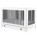 Ickle Bubba Tenby Classic Cot Bed with Under Drawer - Mono