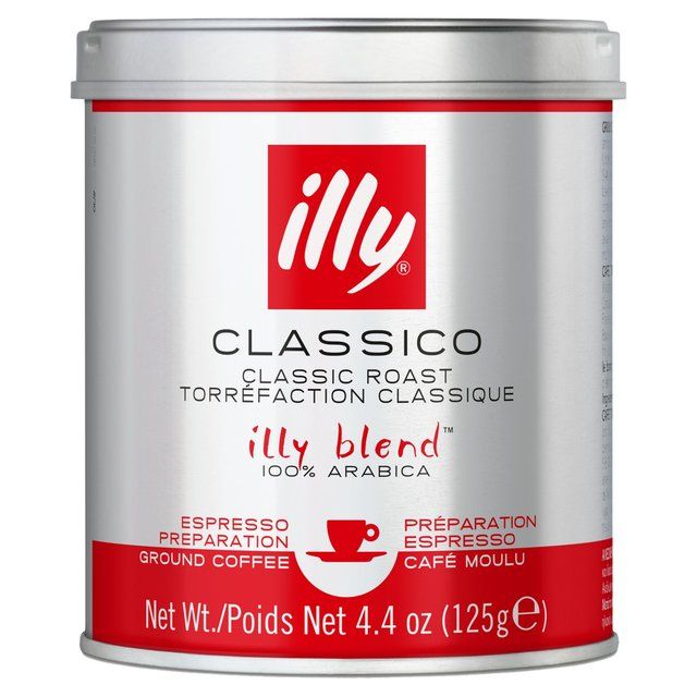 illy Espresso Coffee Classic Roast   125g