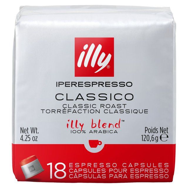 illy Iperespresso Classic Capsules   18 per pack