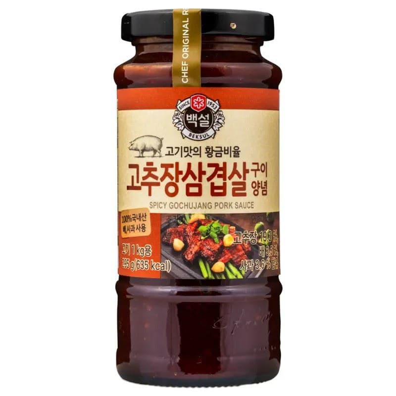 Beksul Spicy Bulgogi Sauce for Pork 매콤한 돼지불고기 양념