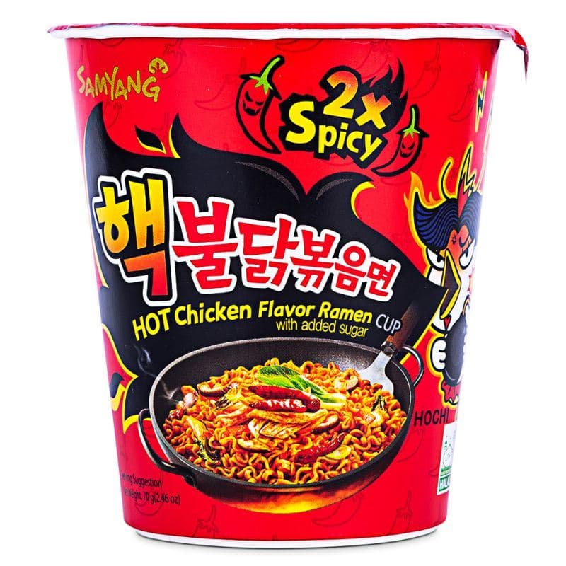 Samyang Buldak Hot Chicken Flavour Ramen Cup (2x Spicy) 핵불닭볶음면