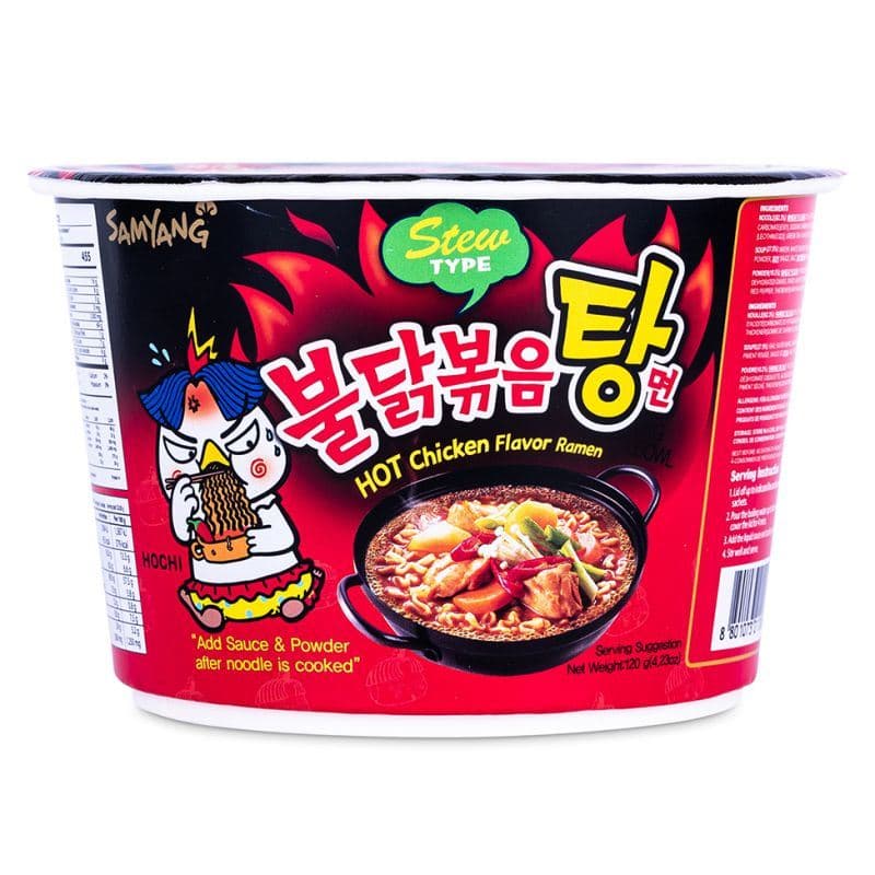 Samyang Buldak Hot Chicken Flavour Ramen Big Bowl (Stew Type)