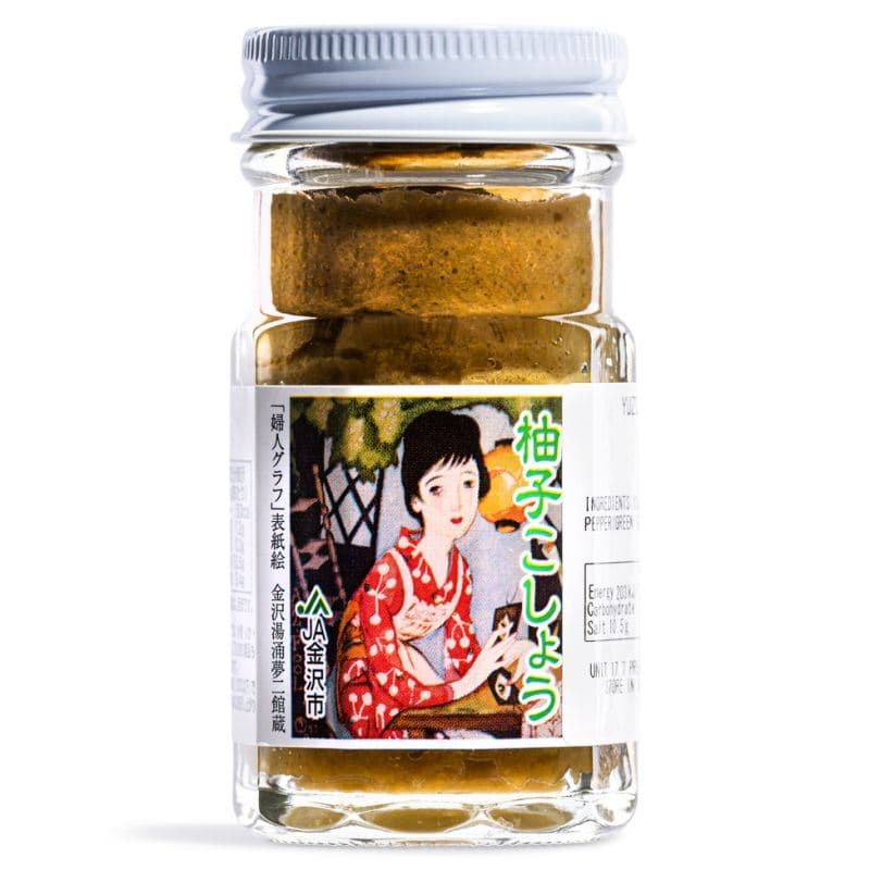 Tonami Shoyu Yuzu and Chilli Pepper Condiment (Ao Yuzu Kosho) 柚子こしょう