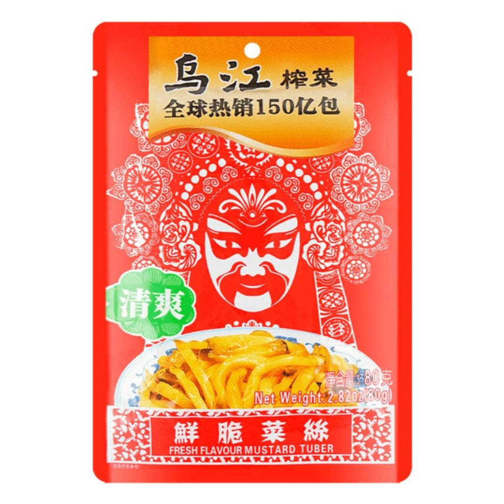 Wu Jiang Preserved Mustard Strips (Fresh) 烏江 清爽鮮脆菜絲