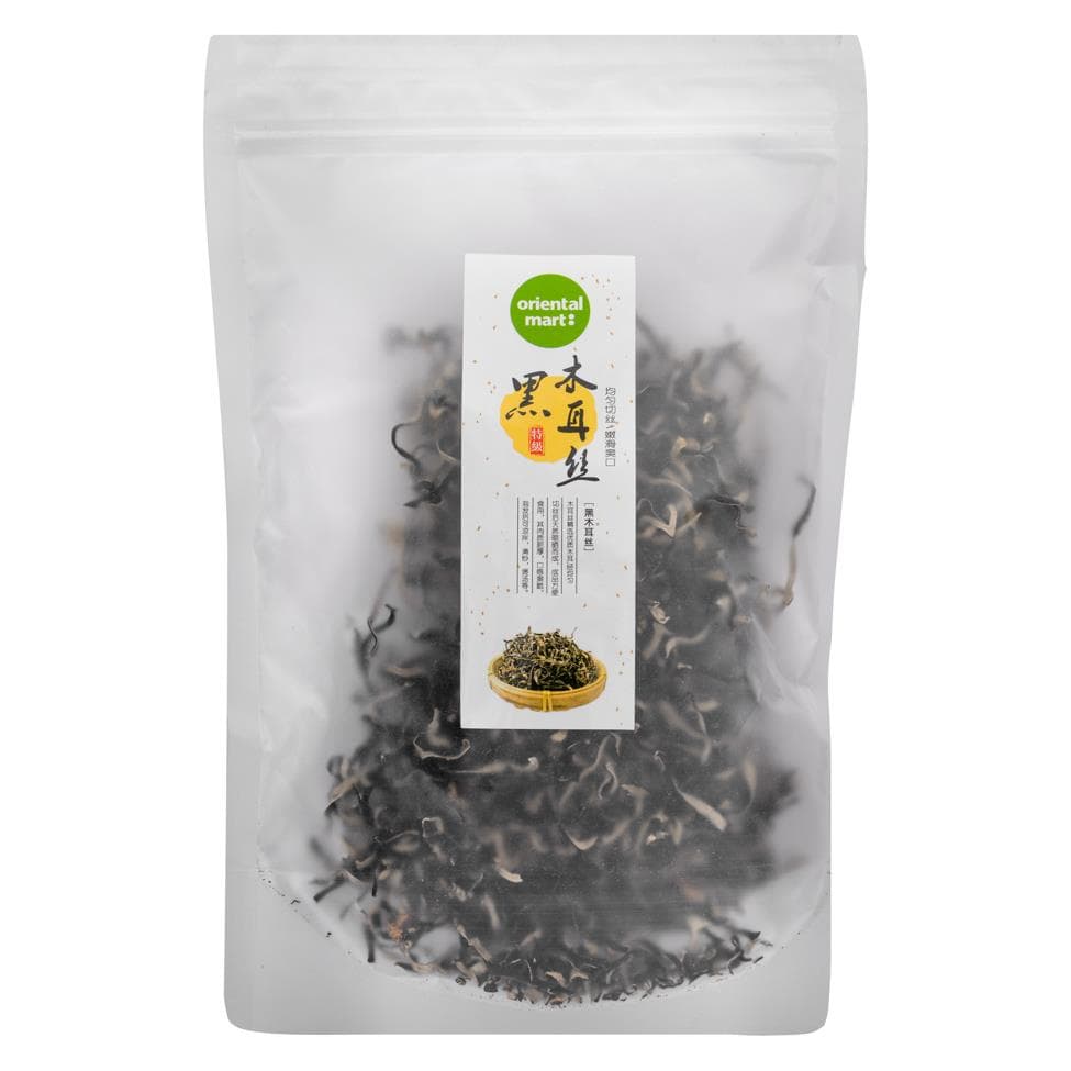 Orientalmart Dried Pak-Pui Black Fungus (Shredded) 東方行 白背黑木耳絲