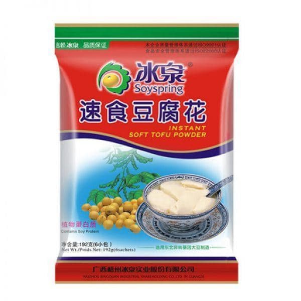 Soyspring Instant Soft Tofu Powder 冰泉 速食豆腐花