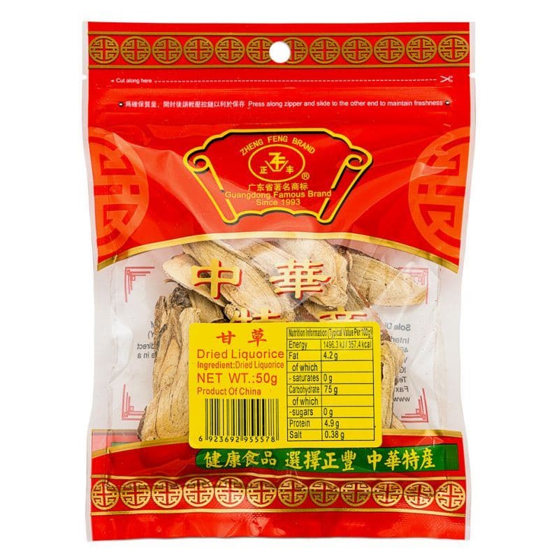 Zheng Feng Dried Liquorice 正豐 甘草