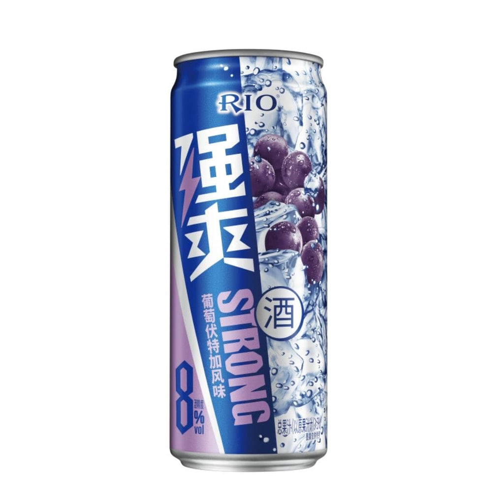 Rio Strong Cocktail (Grape Vodka Flavour) 強爽系列 葡萄伏特加風味雞尾酒 (ABV 8%)