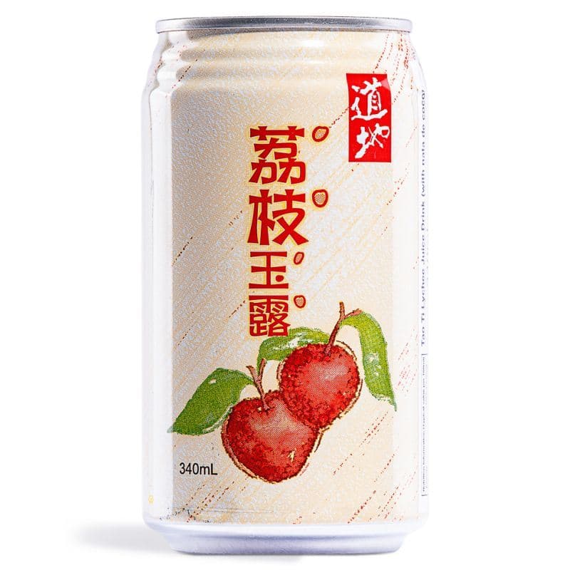 Tao Ti Lychee Juice Drink With Nata De Coco 道地 荔枝玉露