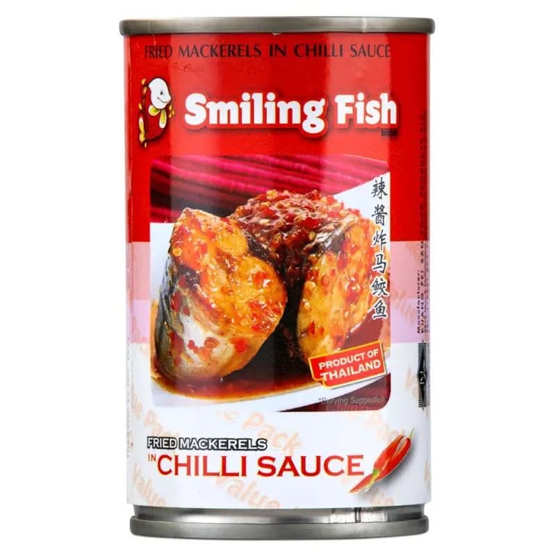 Smiling Fish Fried Mackerels in Chilli Sauce 辣醬炸馬鮫魚