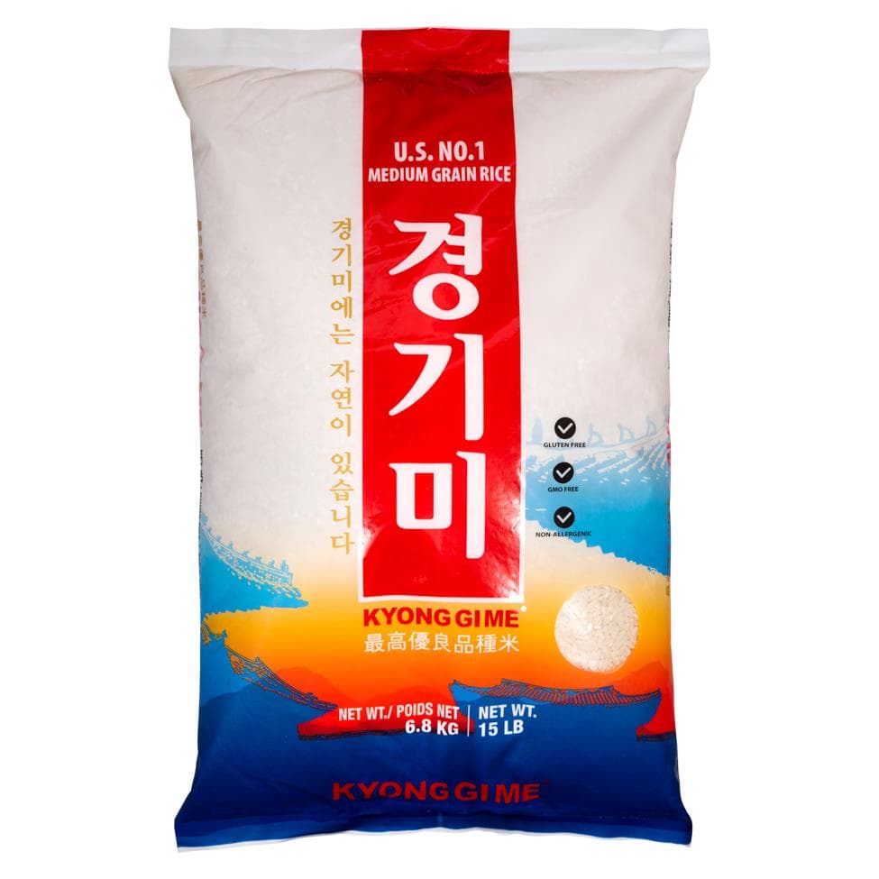 Kyong Gimi Medium Grain Rice 경기미 6.8kg