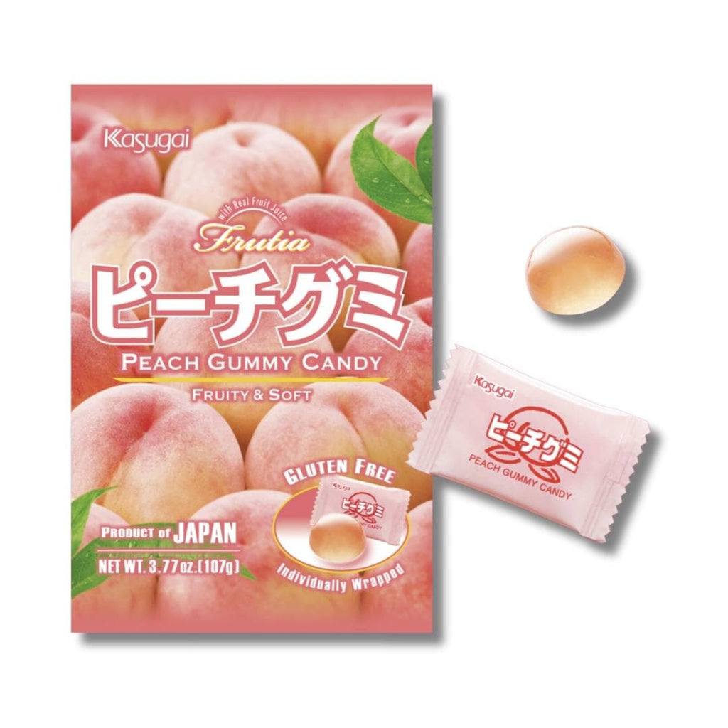 Kasugai Frutia Peach Gummy Candy