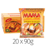 Mama Oriental Style Instant Noodles (Shrimp Creamy Tom Yum Flavour) Jumbo Pack (20 pcs)