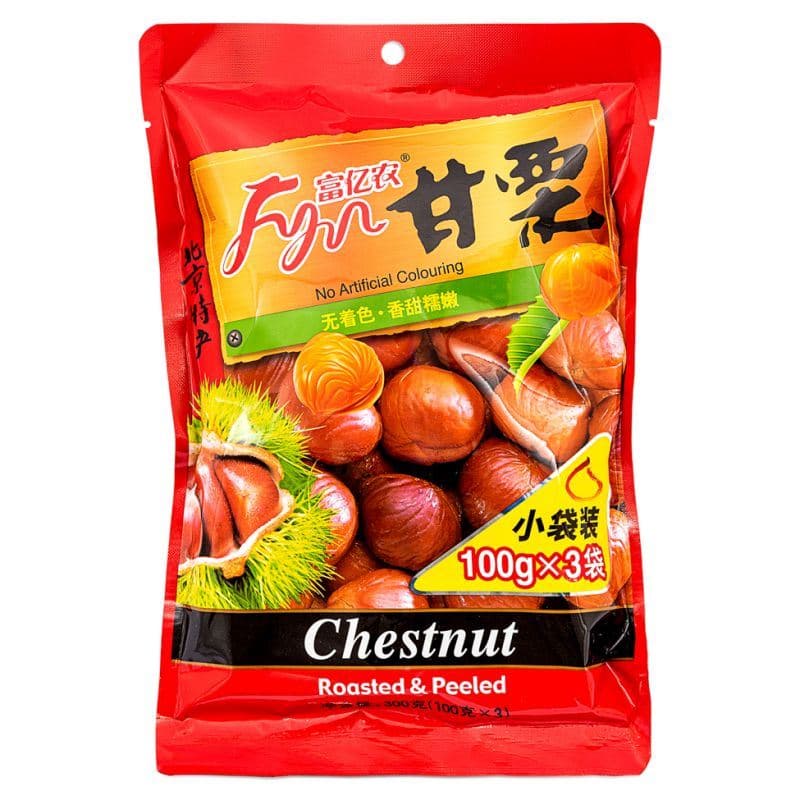 Fuyinong Roasted & Peeled Chestnut 富億農 甘栗