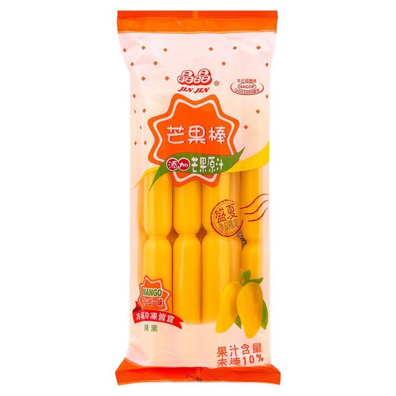 Jin Jin Ice Pops (Mango Flavour) 晶晶 芒果棒