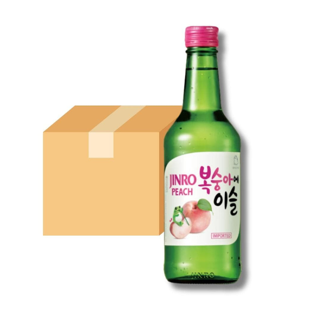 Jinro Peach Soju 복숭에이슬 (ABV 13%) (Case of 20)