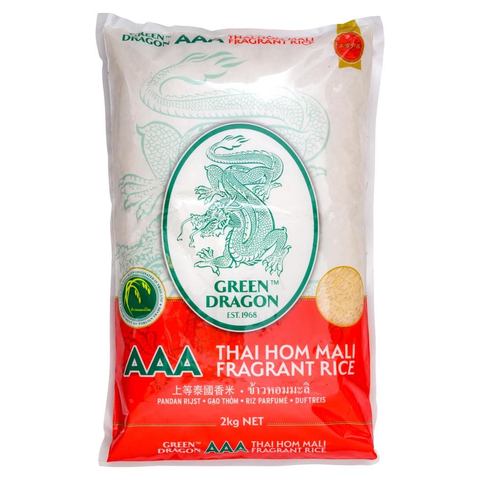 Green Dragon Thai Jasmine Rice 青龍牌 上等泰國香米 2kg