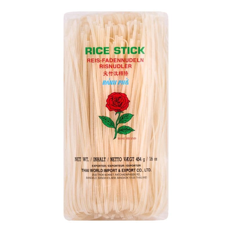 Rose Brand Rice Stick 玫瑰牌 尖竹汶粿條 (3mm)