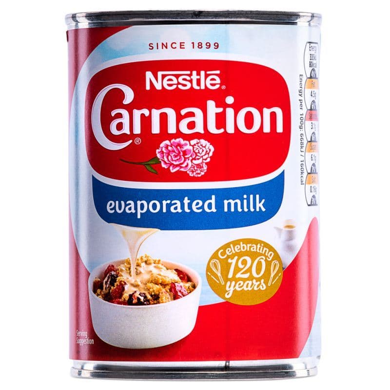 Nestle Carnation Evaporated Milk 雀巢 三花淡奶