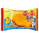 Meito Pukupuku Tai Monaka Fish Shape Wafer (Chocolate) ぷくぷくたい　エアインチョコ