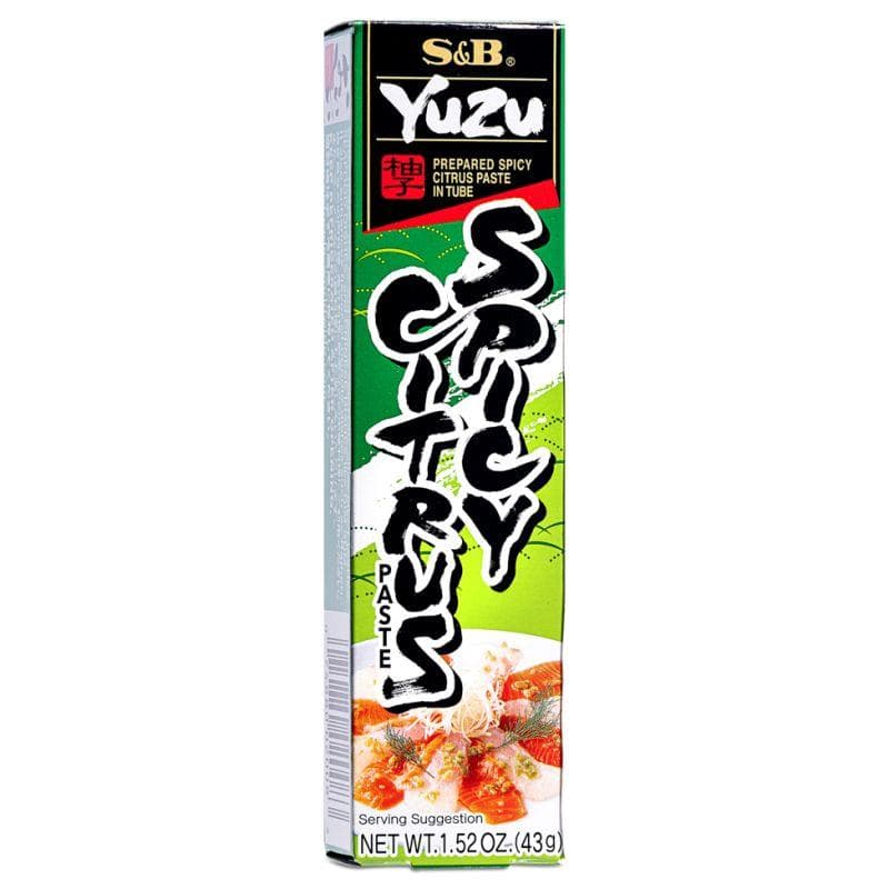 S&B Prepared Spicy Citrus Paste with Yuzu Peel in Tube