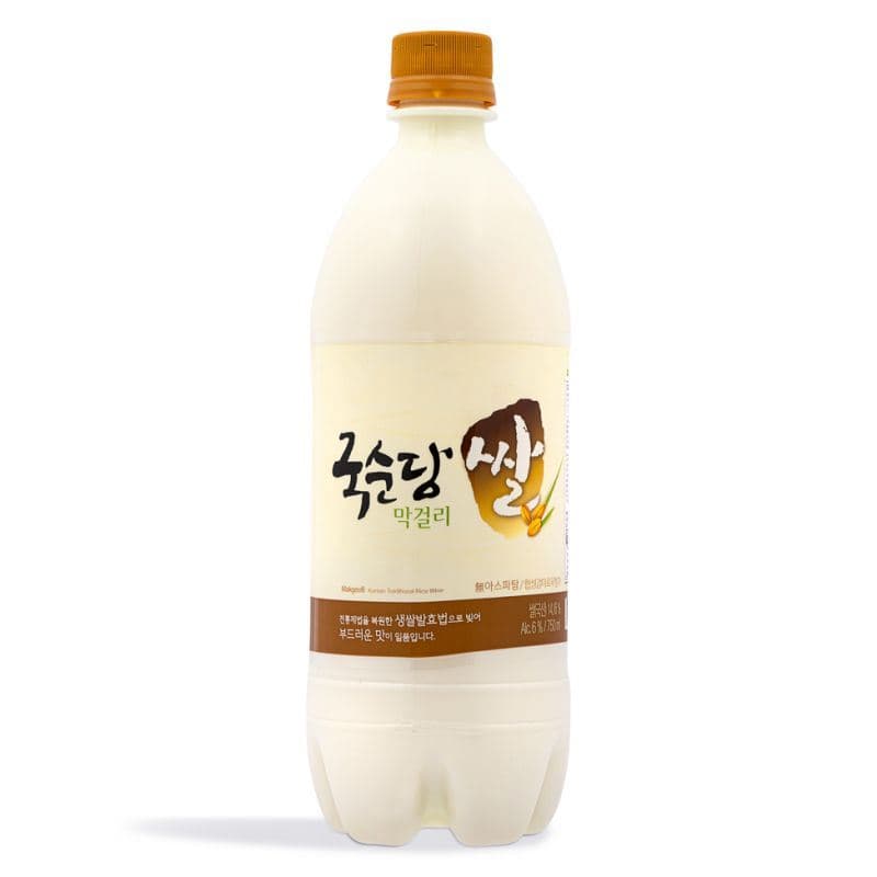 Kooksoondang Rice Makgeolli 막걸리 (ABV 6%)