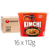 Nongshim Big Bowl Shin Kimchi Noodle (L) 農心 泡菜辛拉麵碗麵 (大) (16 pcs)