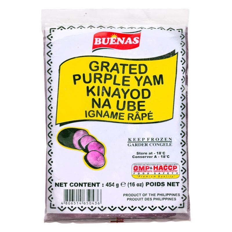 Buenas Frozen Grated Purple Yam