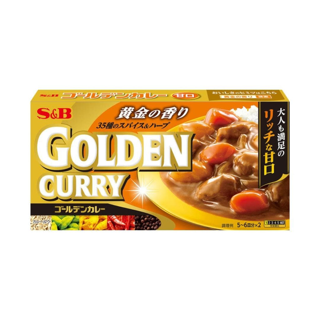 S&B Golden Japanese Curry (Mild) (JPN Version) ゴールデンカレー 甘口