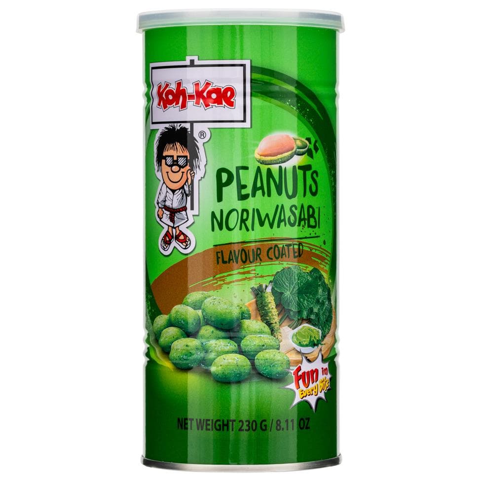 Koh-Kae Nori Wasabi Flavour Coated Peanuts 大哥 芥末味香脆花生豆