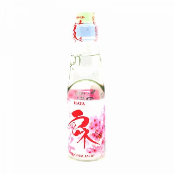 Hatakosen Sakura Flavoured Ramune Soda