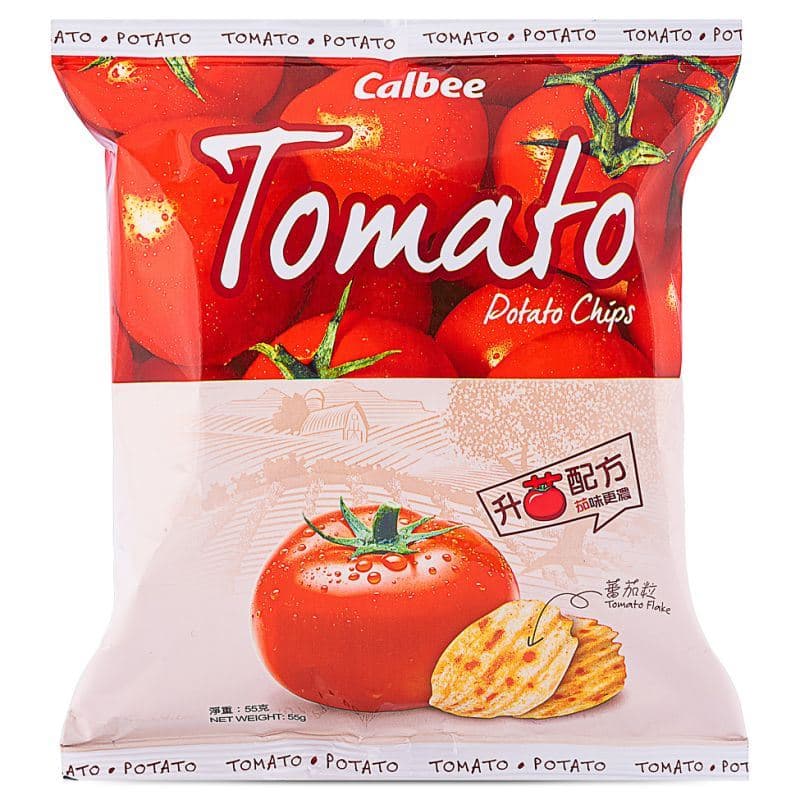 Calbee Tomato Flavoured Potato Chips 卡樂B 蕃茄味薯片