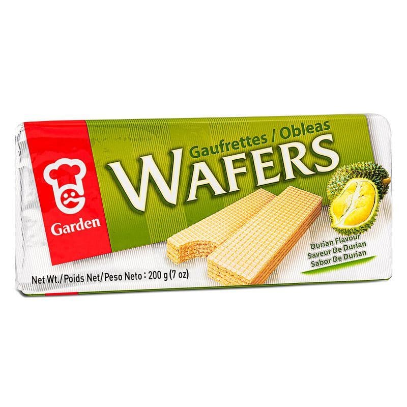 Garden Cream Wafers (Durian Flavour) 嘉頓 忌廉威化 (榴槤味)