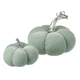 Heaven Sends Halloween Set of Two Icy Blue Pumpkin