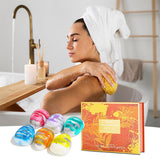 Livingandhome 6pcs Hand Face Body Soap Bar Set