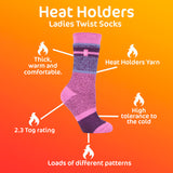 Ladies 2.3 Tog Thermal Winter Socks 4-8