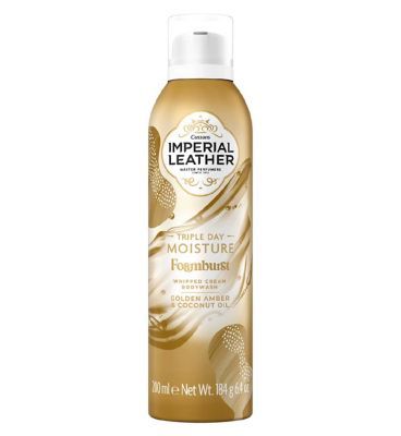 Imperial Leather Foamburst Ultimate Moisture Golden Amber &amp;amp; Coconut Oil 200ml