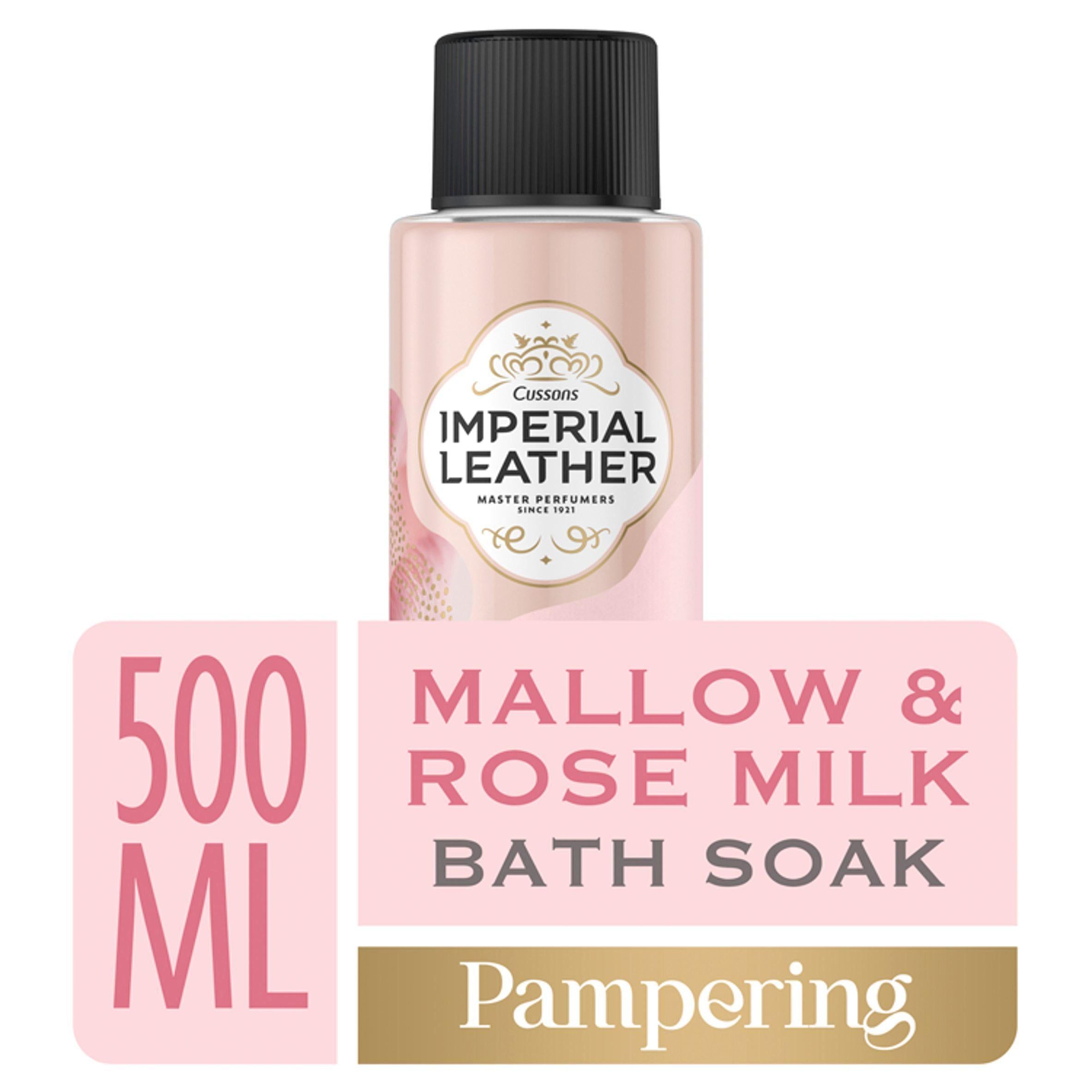 Imperial Leather Pampering Bath Soak Mallow &amp;amp; Rose Milk 500ml