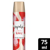 Impulse Body Spray Deodorant, True Love 75ml