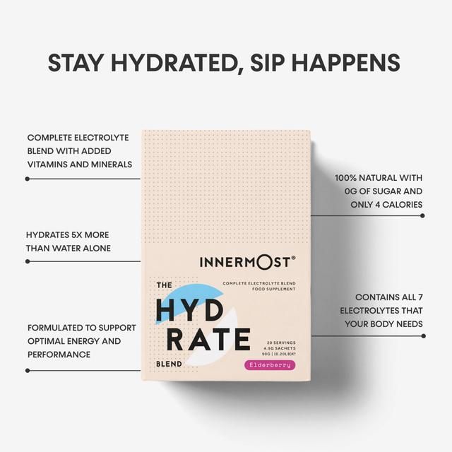 Innermost The Hydrate Blend Elderberry   20 x 4g