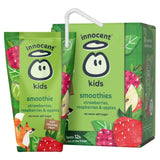 Innocent Kids Strawberries Raspberries &amp;amp; Apple Smoothies   4 x 150ml
