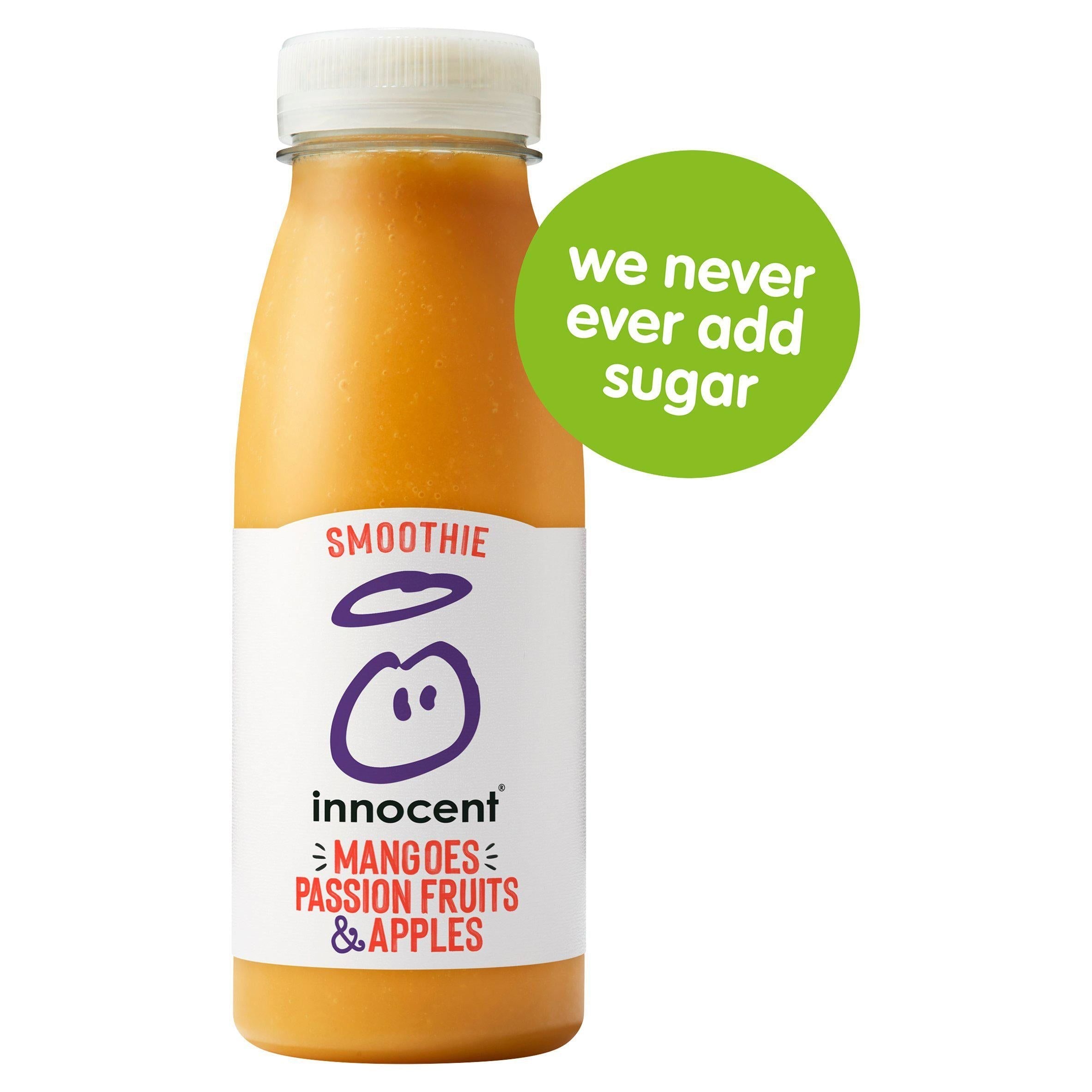 innocent Mangoes, Passion Fruits &amp;amp; Apples Smoothie 250ml