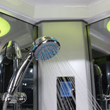Insignia Diamond 1100mm Offset Quadrant Steam Shower in 2 Colours