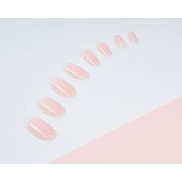 Invogue Baby Pink Oval Nails - Pack of 24
