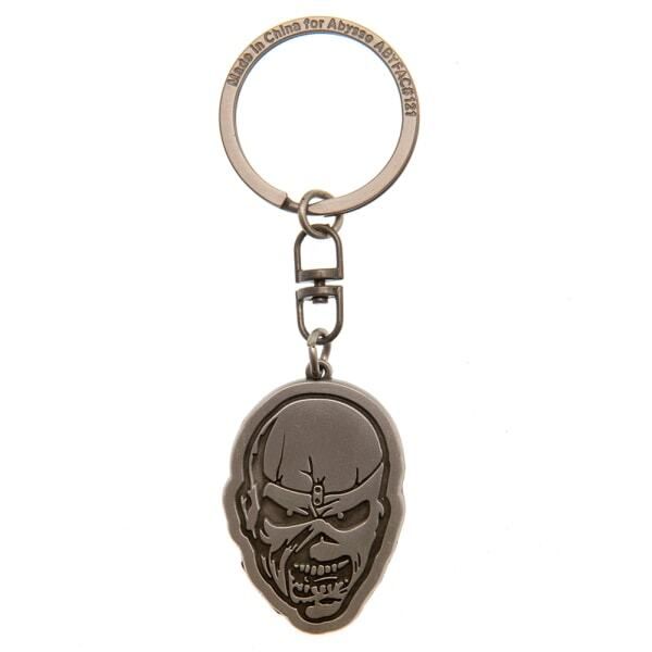 Iron Maiden Metal Eddie Keyring