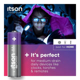 itson Itspower 8 AA Alkaline Battery   8 per pack
