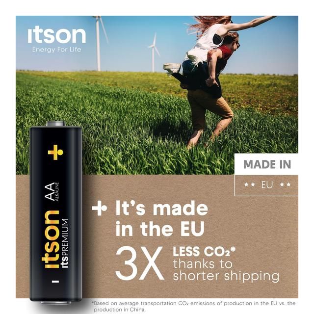 itson Itspremium 10 AA Alkaline Battery   10 per pack