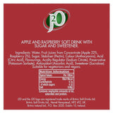 J2O Apple &amp;amp; Raspberry   4 x 250ml