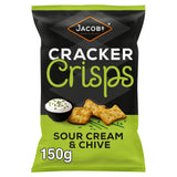 Jacob's Cracker Crisps Sour Cream &amp;amp; Chive 150g